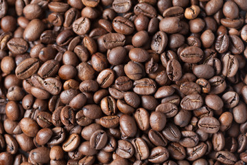 Roasted Coffee Beans Background