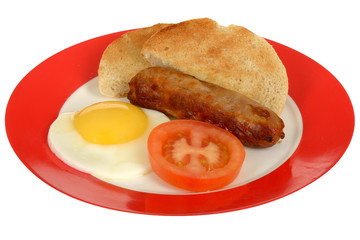 Sausage and Fried Egg