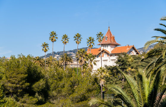 Park on the territory of University of Nice Sophia Antipolis