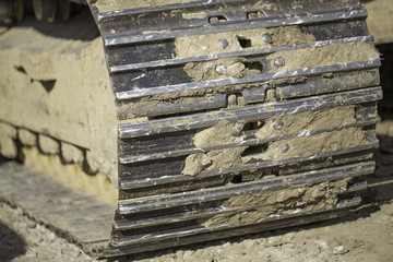 heavy equipment track