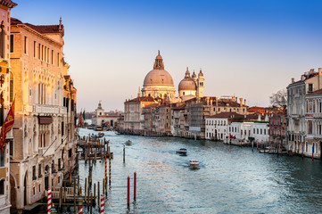 Grand Canal, la Salute à Venise