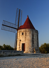 Mill of the writer Alphonse Daudet in Provence