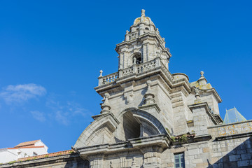 Fototapeta premium Santo Domingo in A Coruna, Galicia, Spain