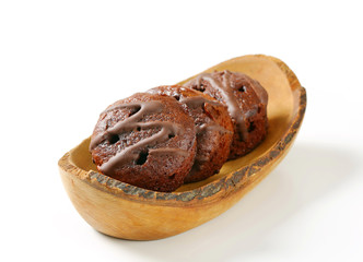 Mini chocolate cakes