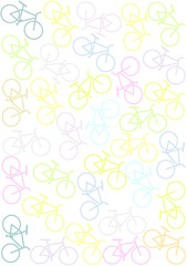 Background with bikes.