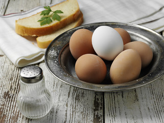 boiled eggs