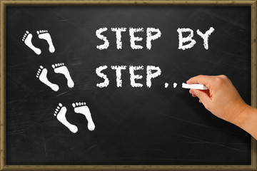 Step by step