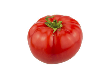 Red Tomato. Isolated on white background