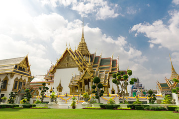 Obraz premium Ancient Pagoda or Chedi at Wat Po , Thailand