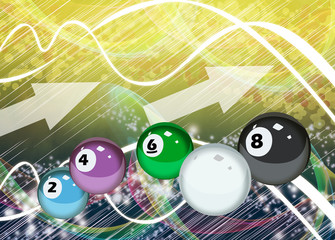 Billiard background