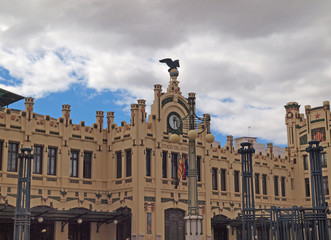 Fototapeta premium Estacion del Norte in Valencia, Spain.