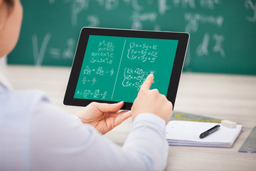 Student Learning Mathematical Equations
