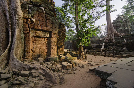 Bayon Temple at Angkor Thom, Angkor, Cambodia
