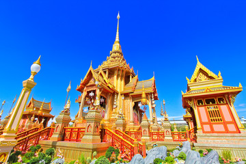 Fototapeta premium Thai Royal Crematorium in Bangkok of Thailand