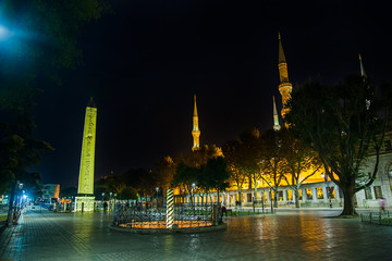Sultanahmet Meydani by night