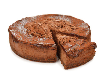 Chocolate cheesecake