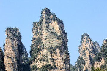 Fototapeta na wymiar zhangjiajie national forest park
