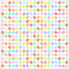 easter egg on holiday colorful background