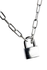 Padlock and chain