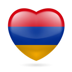Heart icon of Armenia