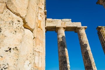 Pillars of ancient Zeus temple