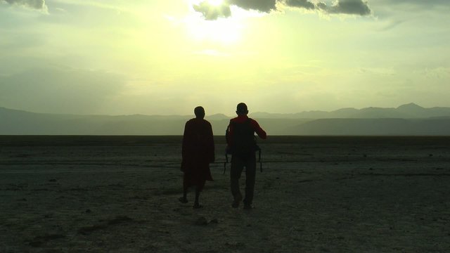 trekking avec un masa&iuml;