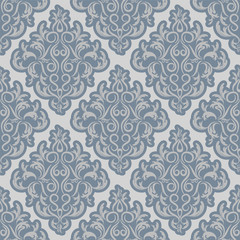 vector seamless backdrop. damask pattern. flower wallpaper