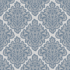 vector seamless backdrop. damask pattern. flower wallpaper