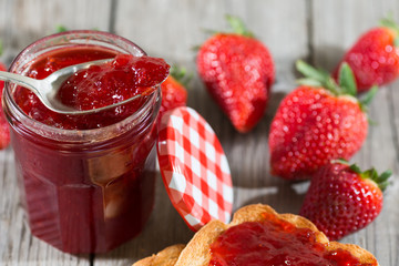 Strawberry jam