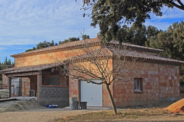 Maison en construction