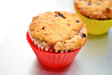 Triple Berry Muffins