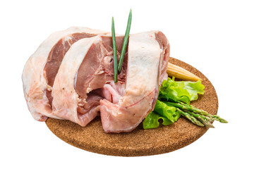 Raw lamb