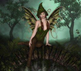 Fototapeta premium Forest Fairy