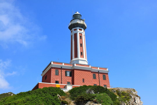 Phare d'Anacapri - Capri - Italie