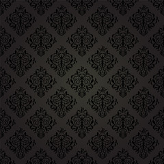 seamless background.damask pattern.invitation card
