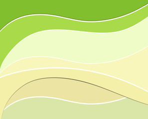 Abstract background green lines