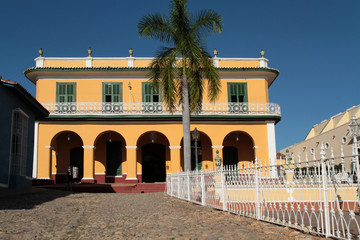 Plaza de la Catedral à Trinidad de Cuba