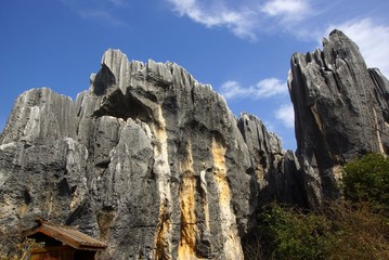 Shilin Stone Forest in Kunming, Yunnan, China 