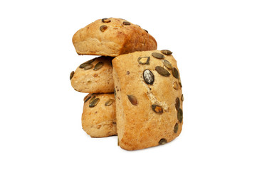 Fresh bread isolated