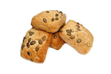 Fresh bread isolated