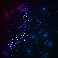 Abstract background of stars