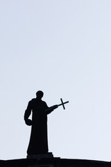 Christliche Silouette