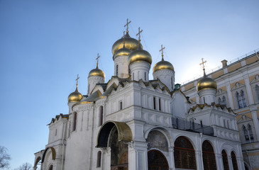 Fototapeta na wymiar Katedra Zwiastowania. Kreml moskiewski, Rosja