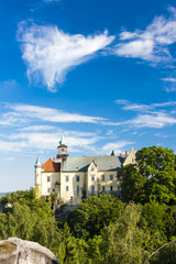 Fototapeta na wymiar castle Hruba Skala, Czech Republic