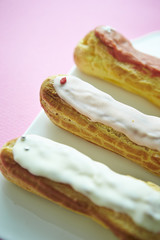 Cream eclairs