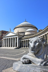 Piazza del Plebiscito à Naples - Italie - 62647284