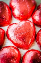 Chocolate hearts