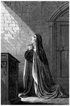 Nun Praying (Carmelite) - 18th century