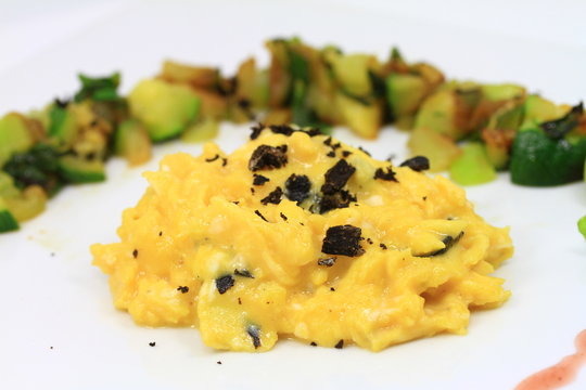 brouillade aux truffes