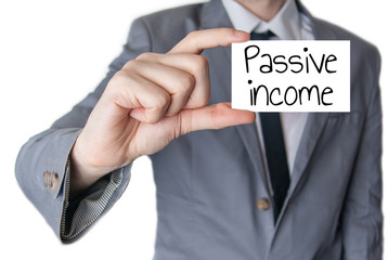 Passive income concept